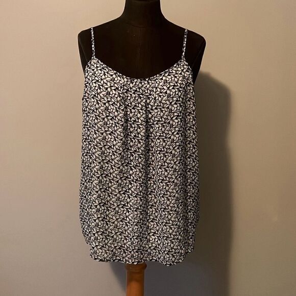 Floral Silk Loft Tank Top - Picture 1 of 12